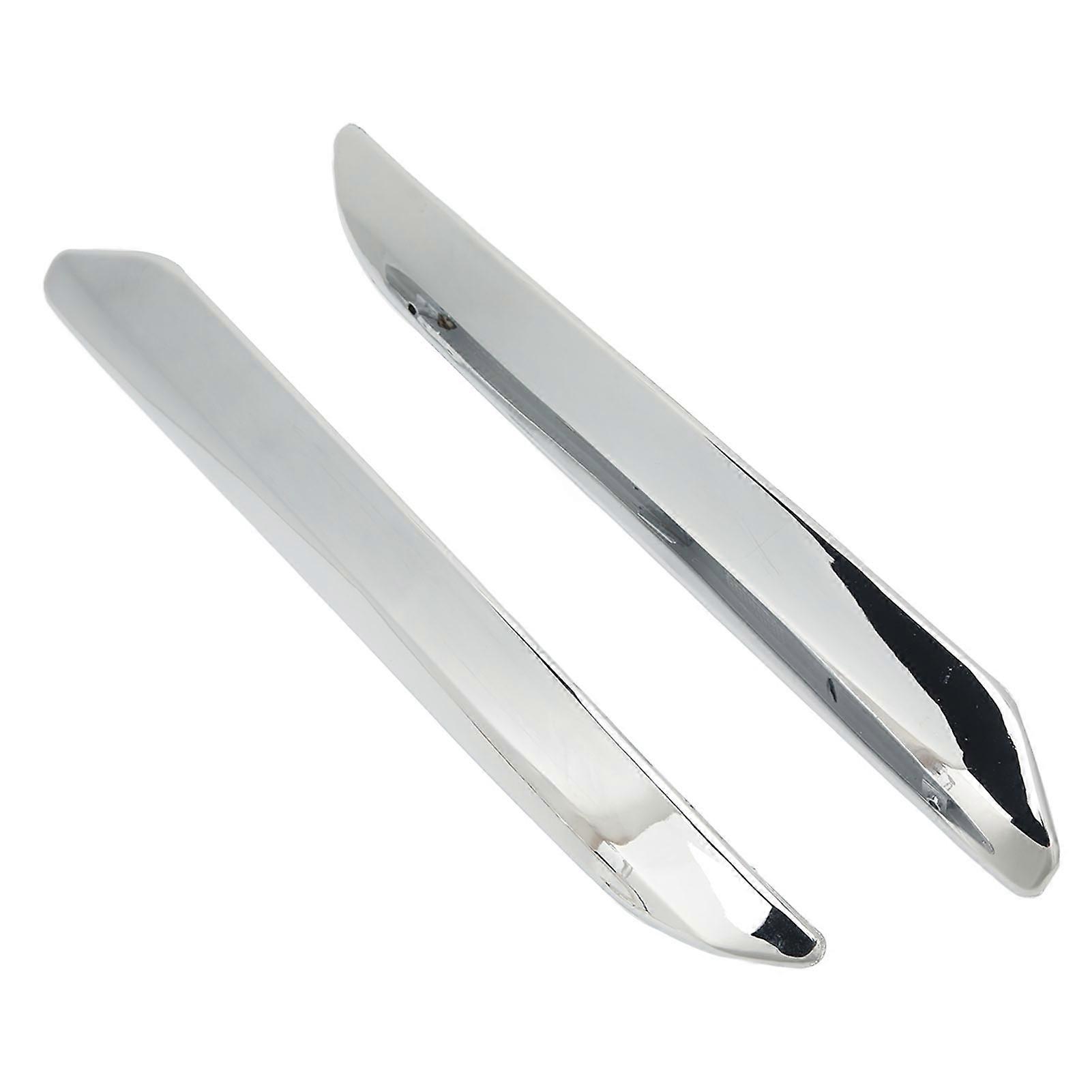 Bumper Strip, front, anti scratch, chrome silver, Citroen C5