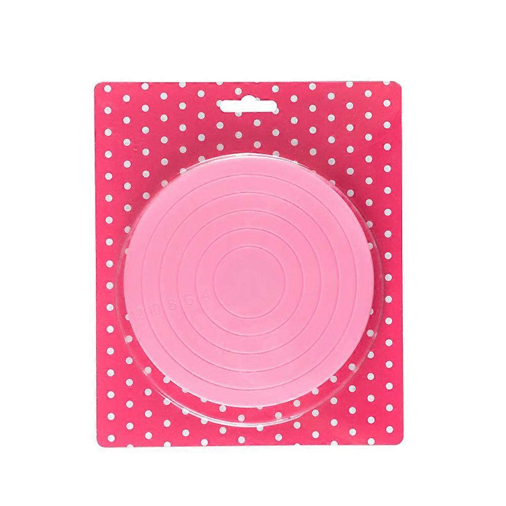 Rotating Cake Stand, Wide Application In Home Kitchens Cake Shops And Dessert Stores, Diy Decorating Tool With Skid-Proof Design Ensures Noiseless
