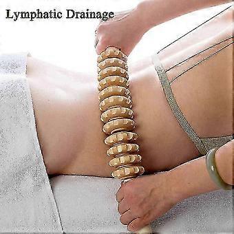 Nova Wood Therapy Massagem Anti Celulite Roller Tool Maderoterapia Colombiana XGZ