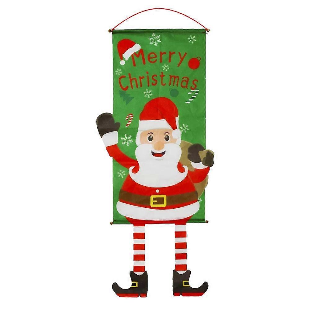 Festive Porch Flags, Perfect For Decorating Homes And Stores, Reusable Year After Year, Suitable For Indoor And Outdoor Use, Adds A Joyful Ambiance
