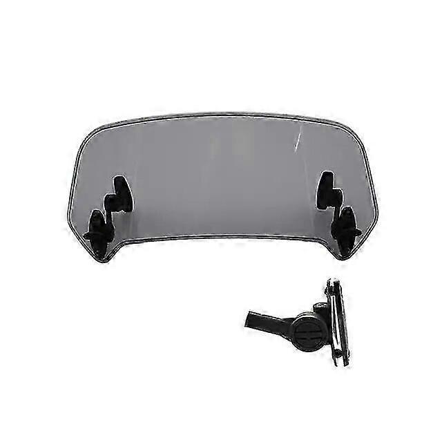 2025 Motorcycle Windshield Extension Wind Deflector Heightened Adjustable Windscreen Extender Modified Parts Universal Wind Guard