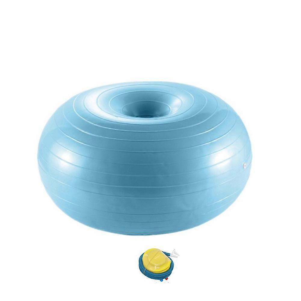 Exercise Donut Workout Core Stability Ball For Yoga Pilates nce Training with Inflatable Pump