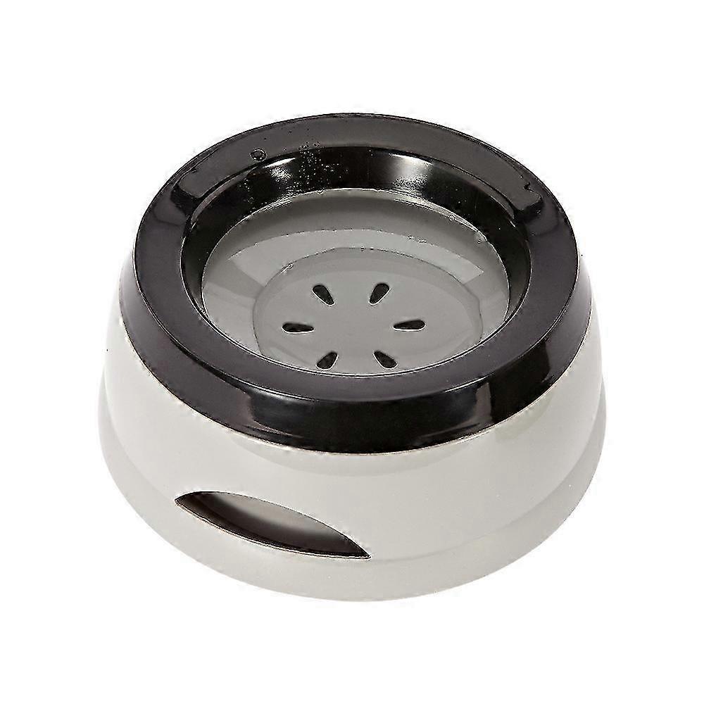 アンチスプラッシュ犬用ウォーターボウルフローティングプレートこぼれディスペンサーなし