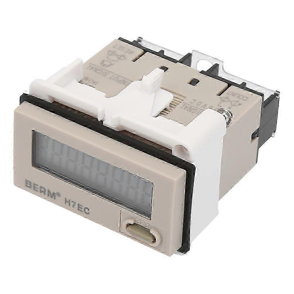 H7EC NV DC 3-36V Digital Electrical Counter Totalizer with 8-digit LCD Display