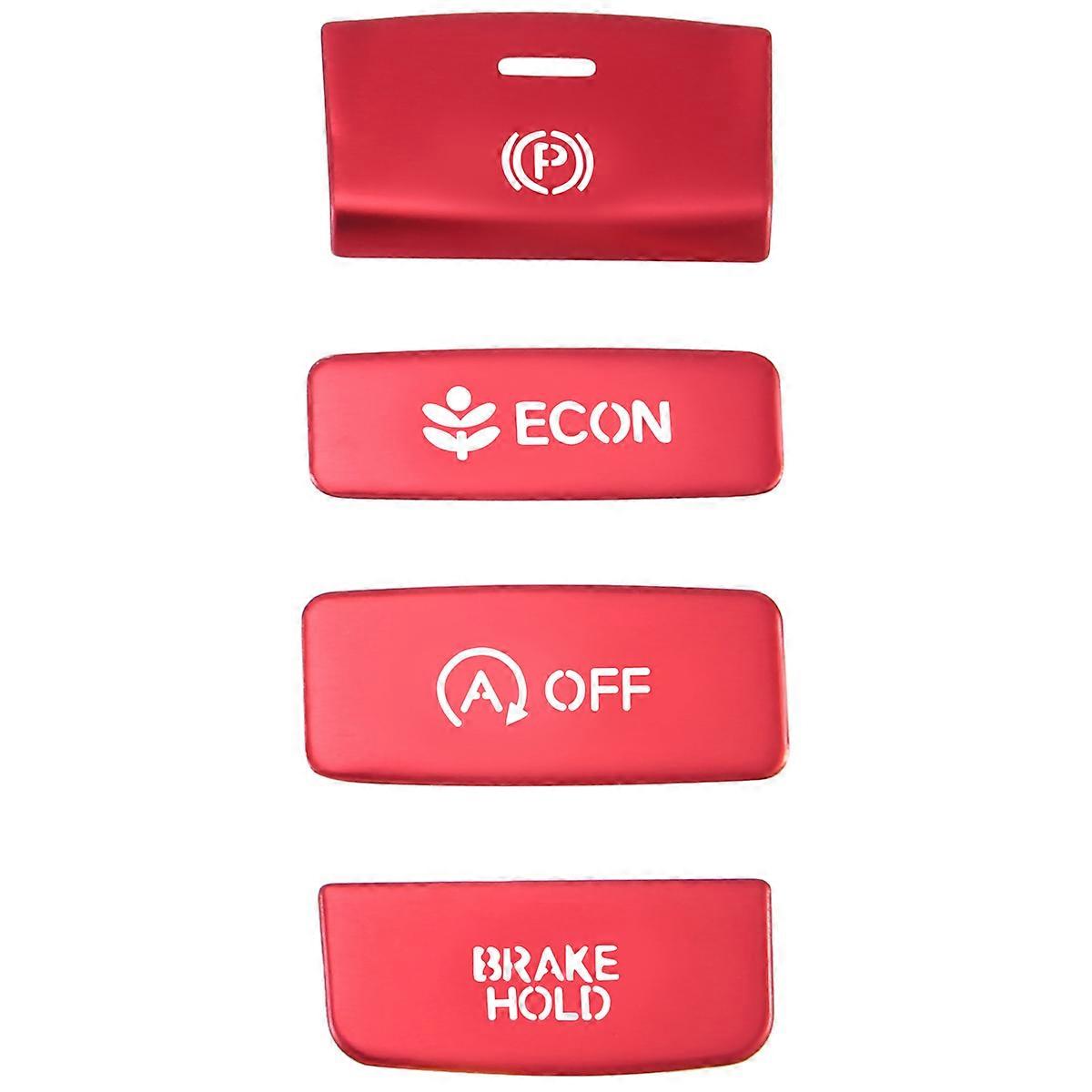4PCS Brake Button Sticker Cover Trim Decor for 11Th 22-23