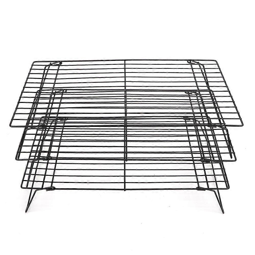 Three Layers Nonstick Cooling Rack Grid Baking Tray Kitchen Bread Cake Rack Pastry Making Tool
