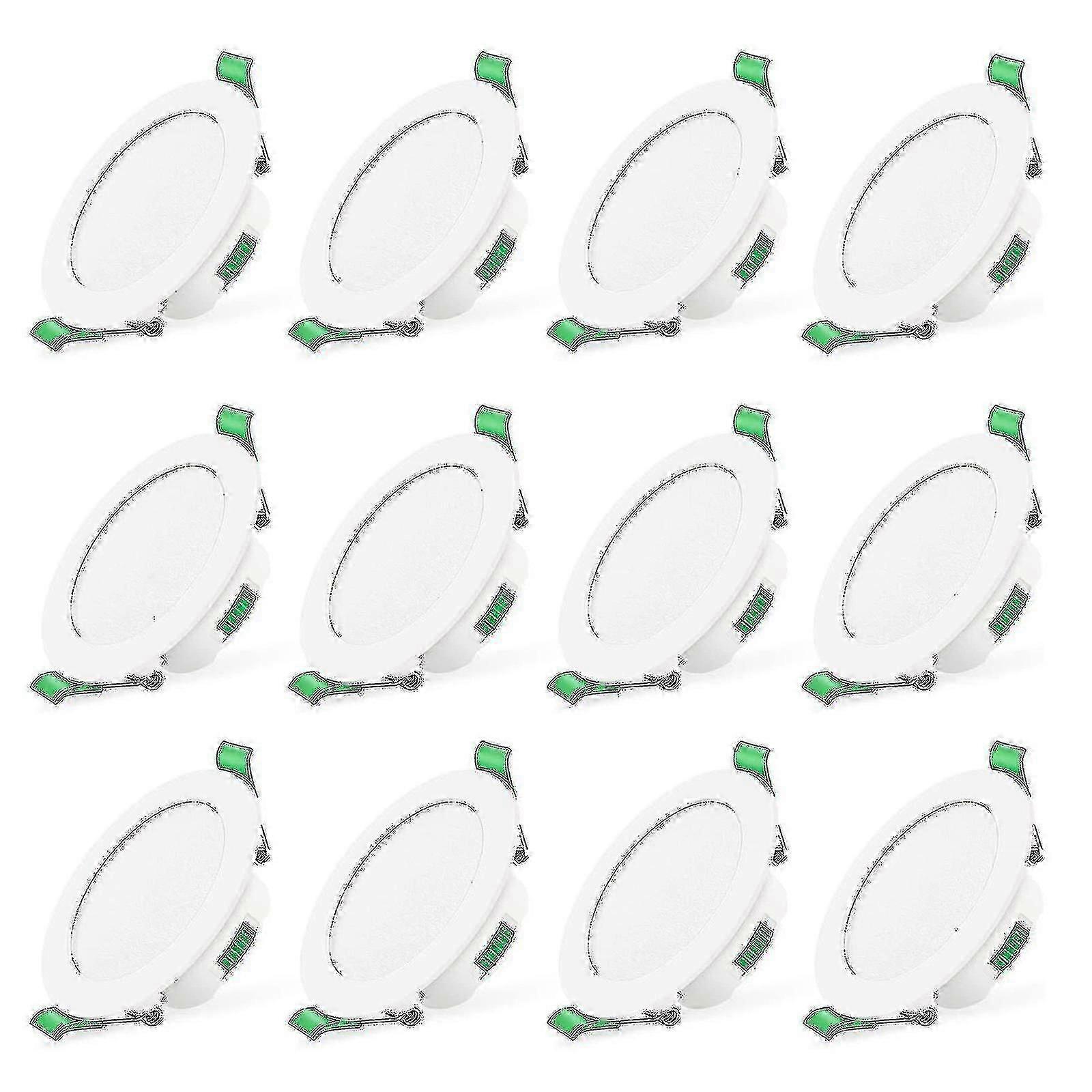 Slim Ceiling Spotlights with 12 Units of 7W White LEDs