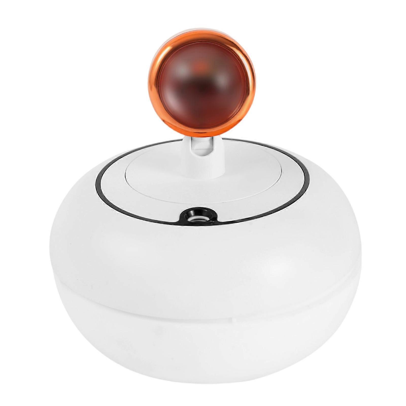 Portable Small Air Humidifier 300ML Creative Shape Aesthetics Adjustable Light Suitable for Comfortable Living Space  White