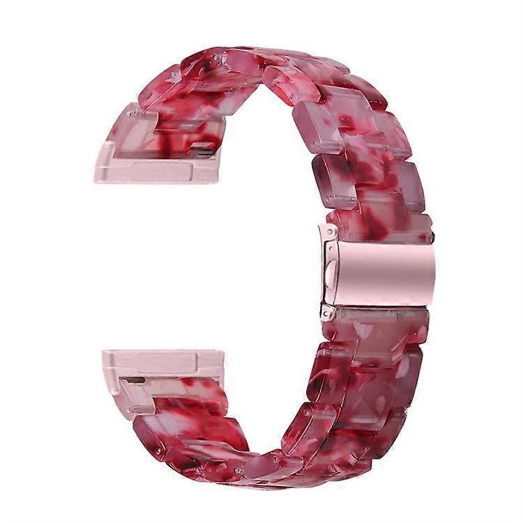 Pulseira de Relógio Compatível Para Fitbit Versa 4 / Sense 2, Pulseira de Resina de 20mm Fivela de Aço Inoxidável Substituição de Pulseira