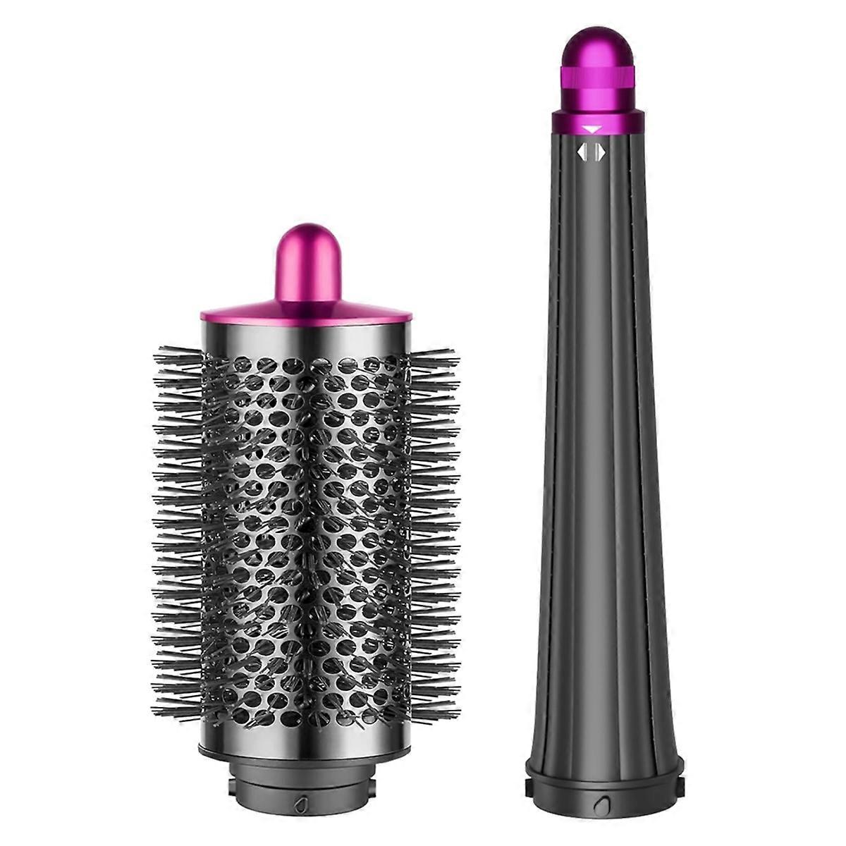 20MM-36MM Long Barrels Attachment and Large Round Brush Attachment for Airwrap, Barrels Curl a