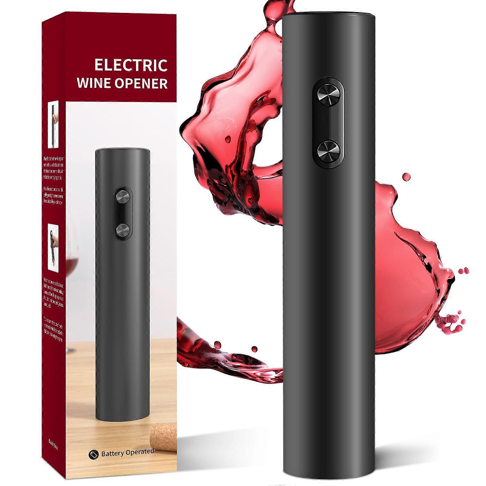 Electric Wine Opener, Rechargeable Battery-Powered Corkscrew, Easy Mushroom Cork Remover for All Bottle Sizes