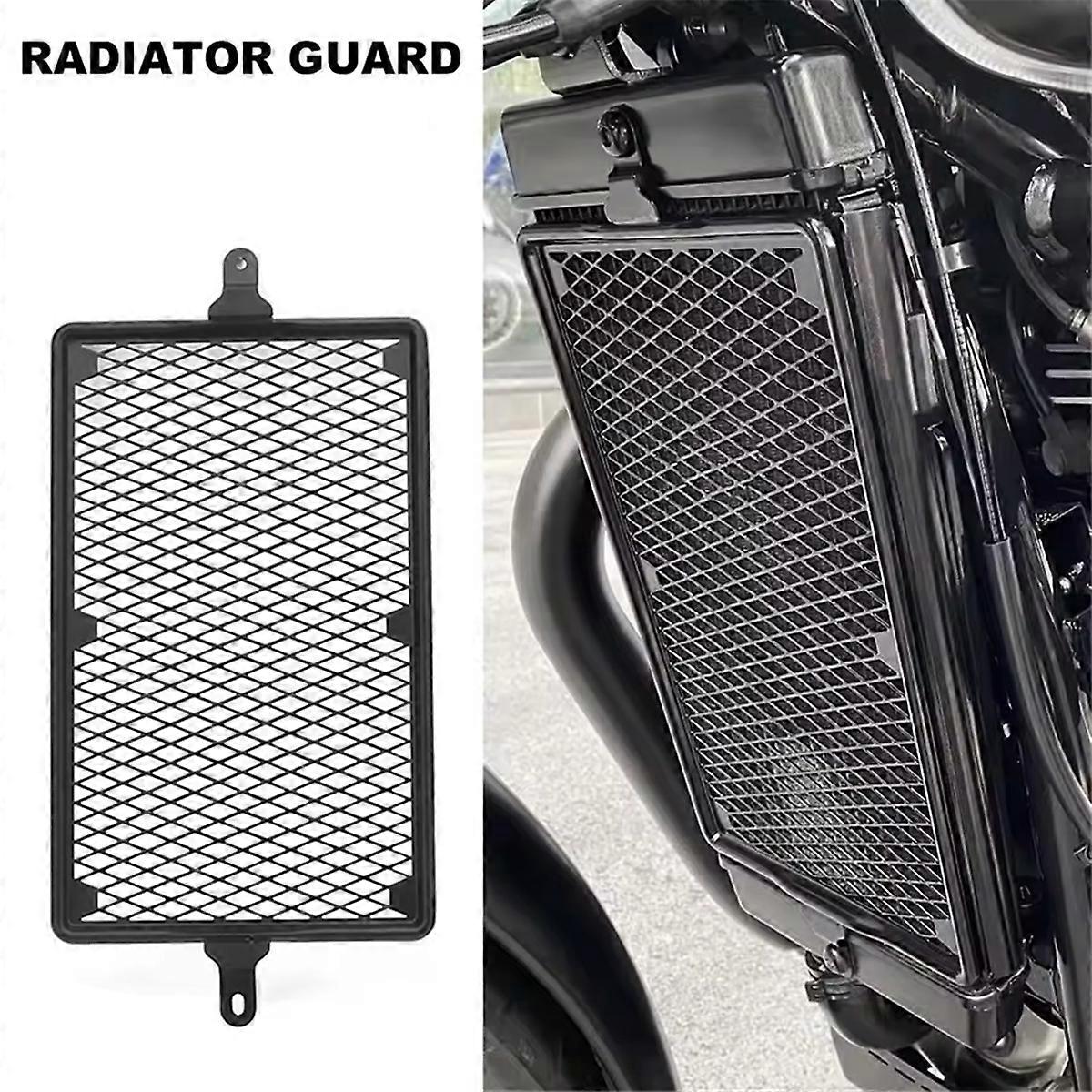 Motorcycle Radiator Guard Engine Cooler Grille Cover Protection