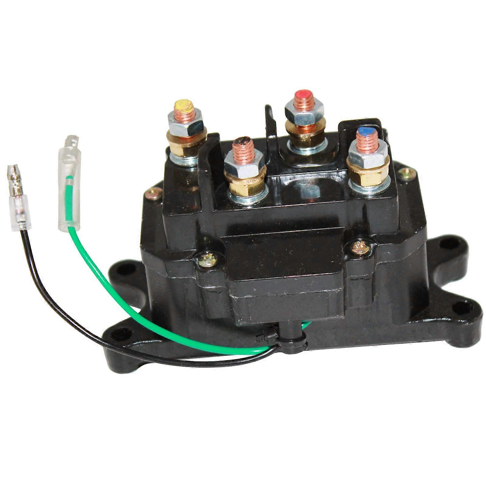 Winch Solenoid Switch for Bombardier Traxter 500 650 XT 2005 ATV, Heavy-Duty, Durable, Easy Installation