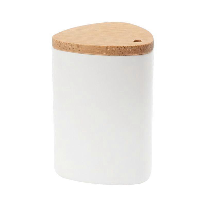 White toothpick box high quality toothpick holder with lid dining table toothpick storage box