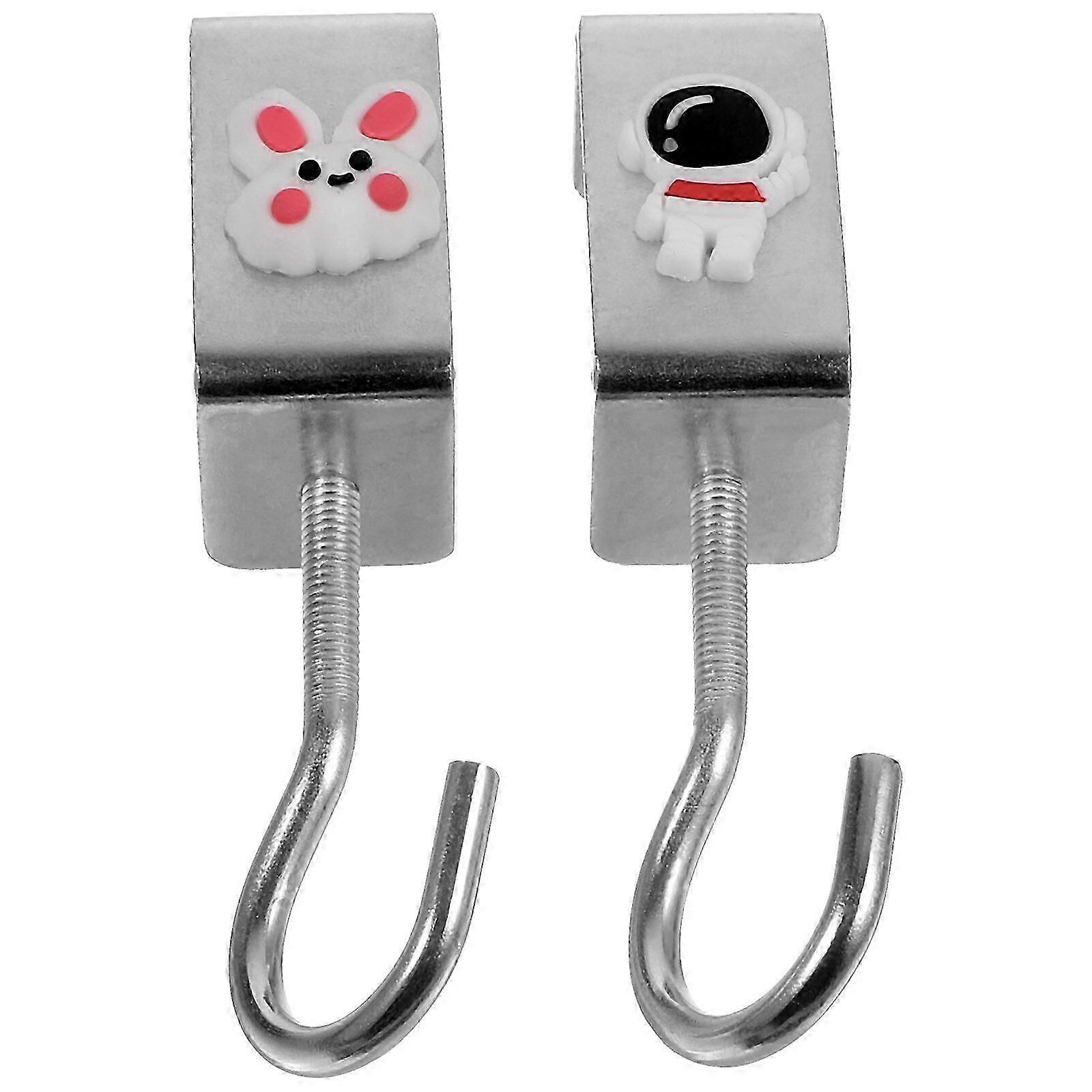 2 قطعة مكتب جبل حقيبة حامل هوك المشبك حقيبة ظهر شماعات المحمولة مكتب جبل حامل سماعات الرأس