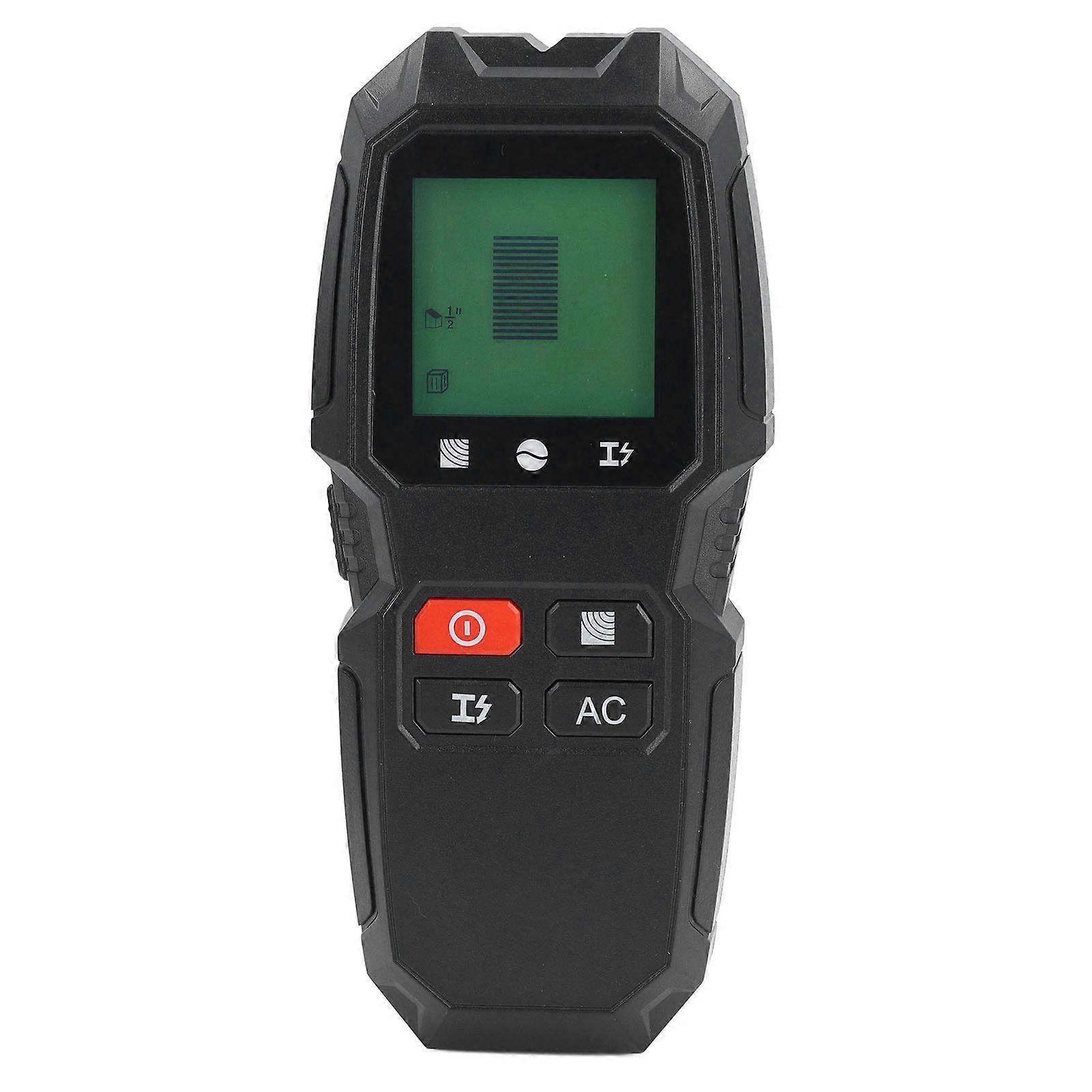 5 in 1 Handheld Finder Quick Locating Stud Scanner for Center and Edges of AC Wire Wood Beam Joist Metal