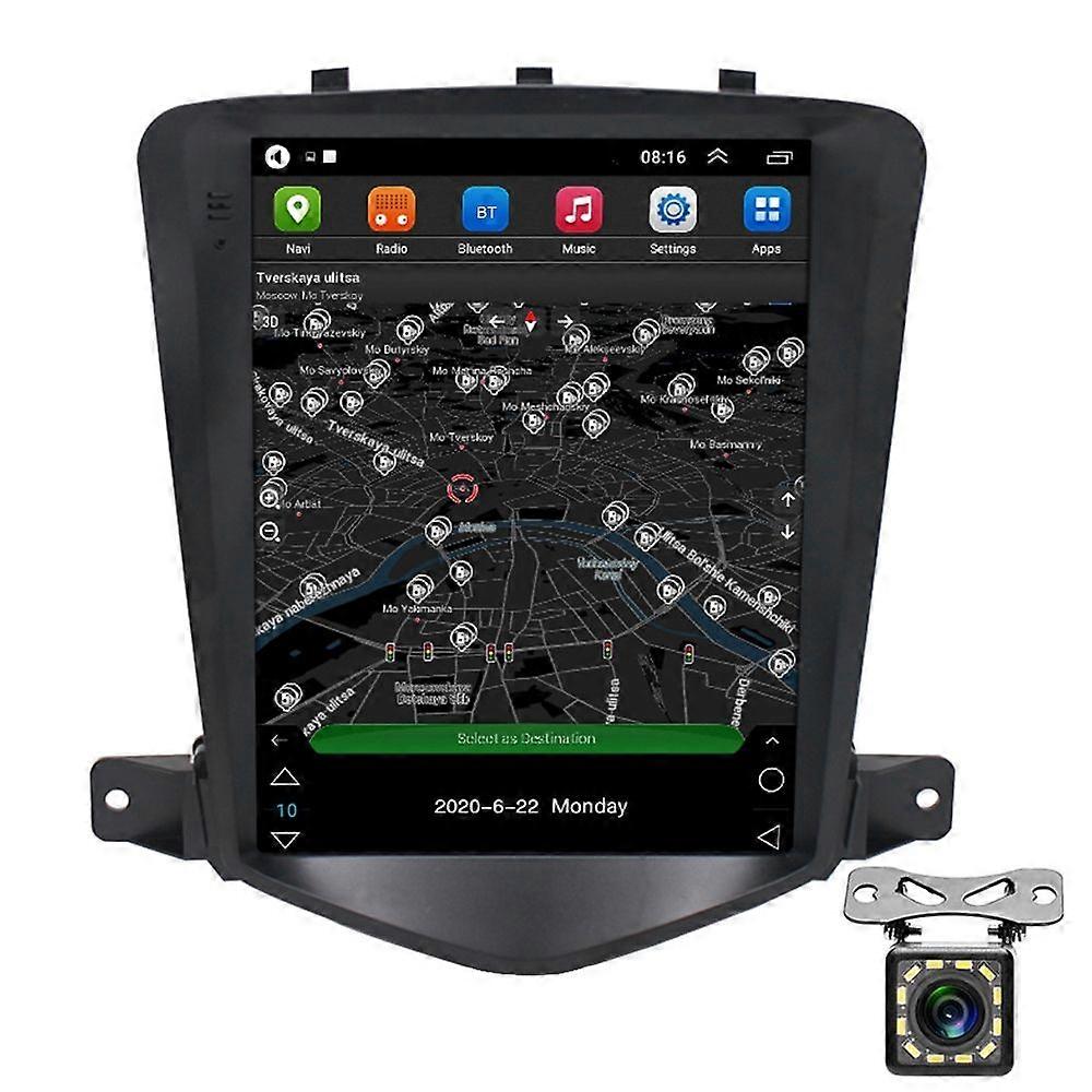Car HD Large Screen MP5, Style: Standard+12 Light Camera