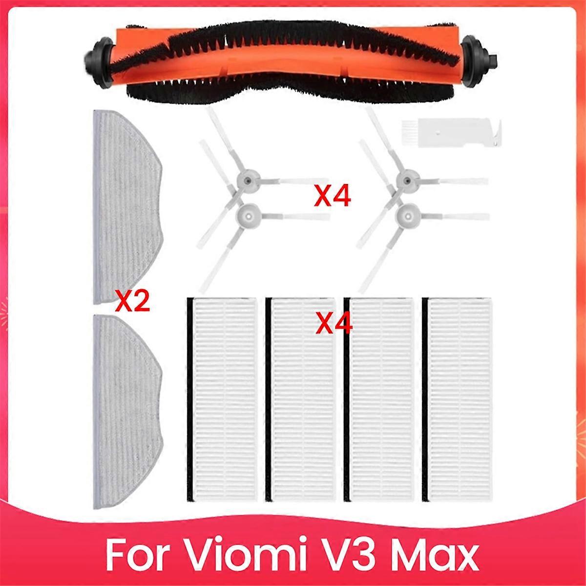Main Side Brush Filter Mop Rag Replacement for V3