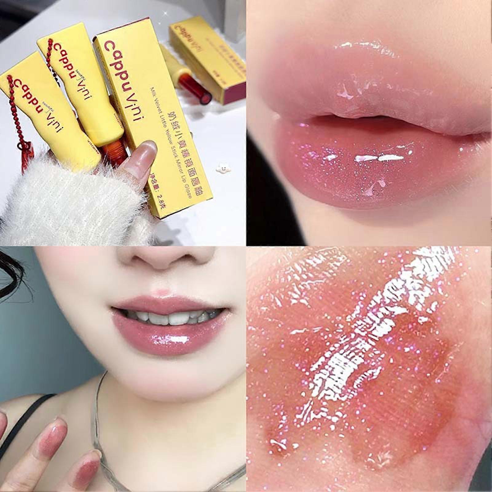 Fuller Looking Lips Quick-Drying Lip Color Mirror Natural Makeup Lip Tint