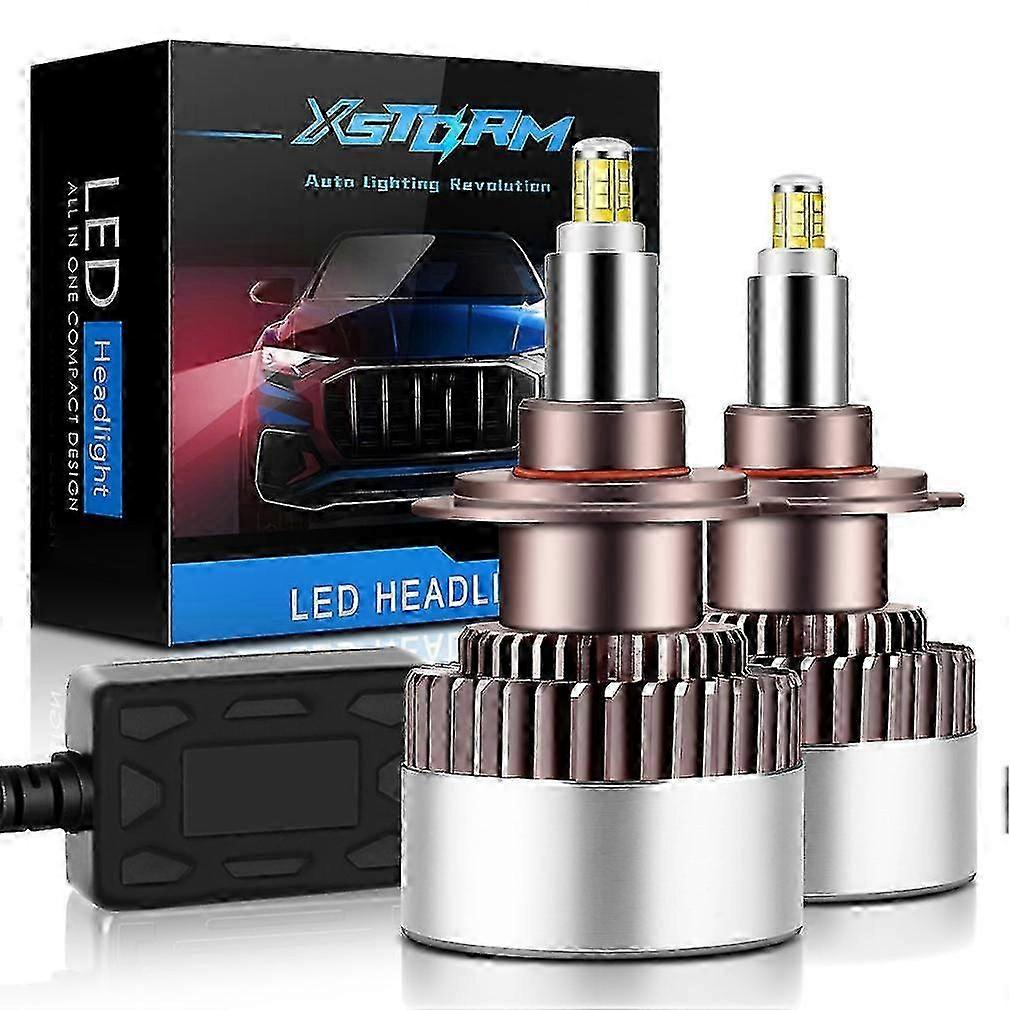 H7 Led Canbus 360 6000k Car Headlight Bulb H1 H11 H8 Hb3 9005 Hb4 9006 9012 Hir2 Led Auto Lamp 12 Sides Csp 25000lm Hi/low Beam