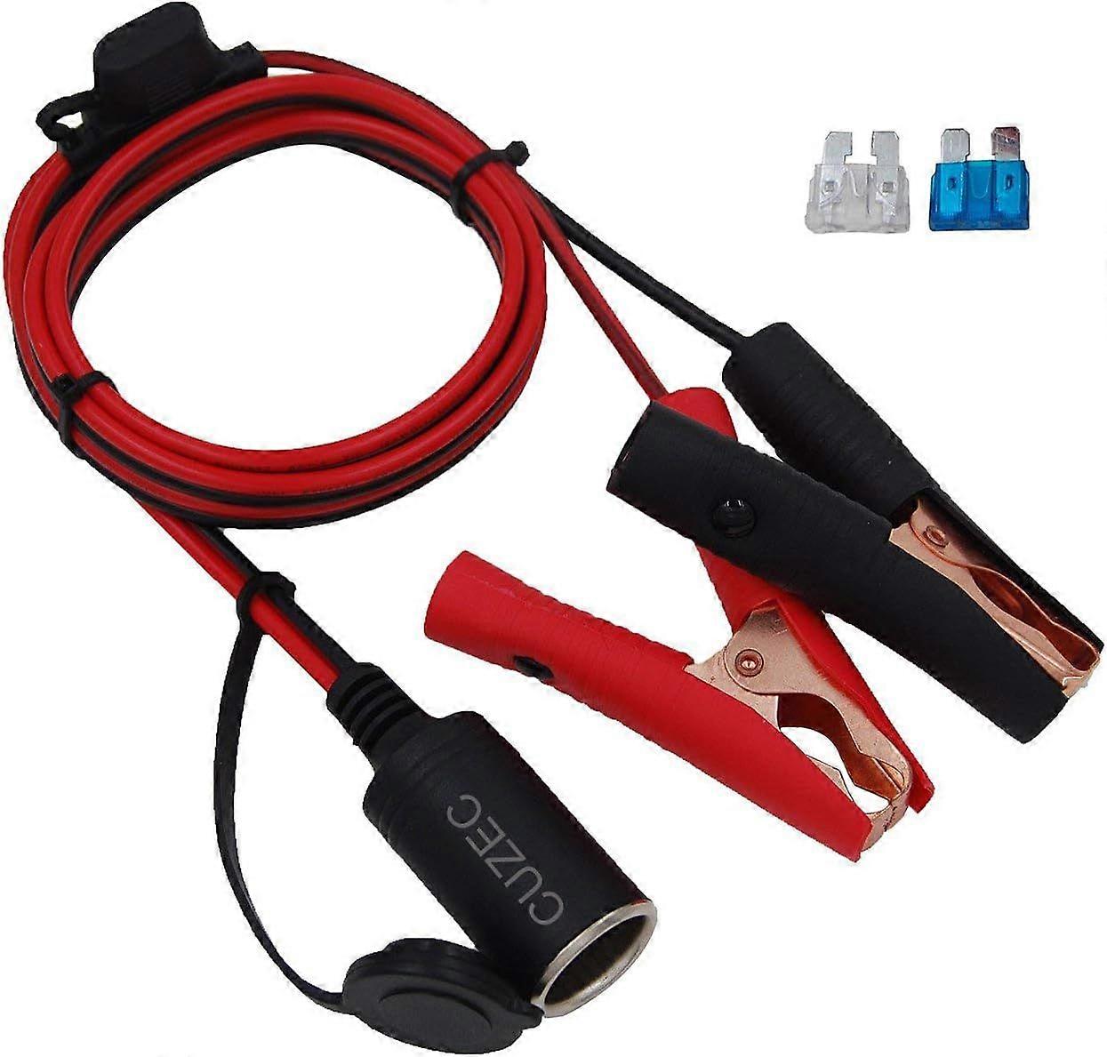 High quality brand new  12V/ 24V Extension Cord Plug Socket with Battery Clamp