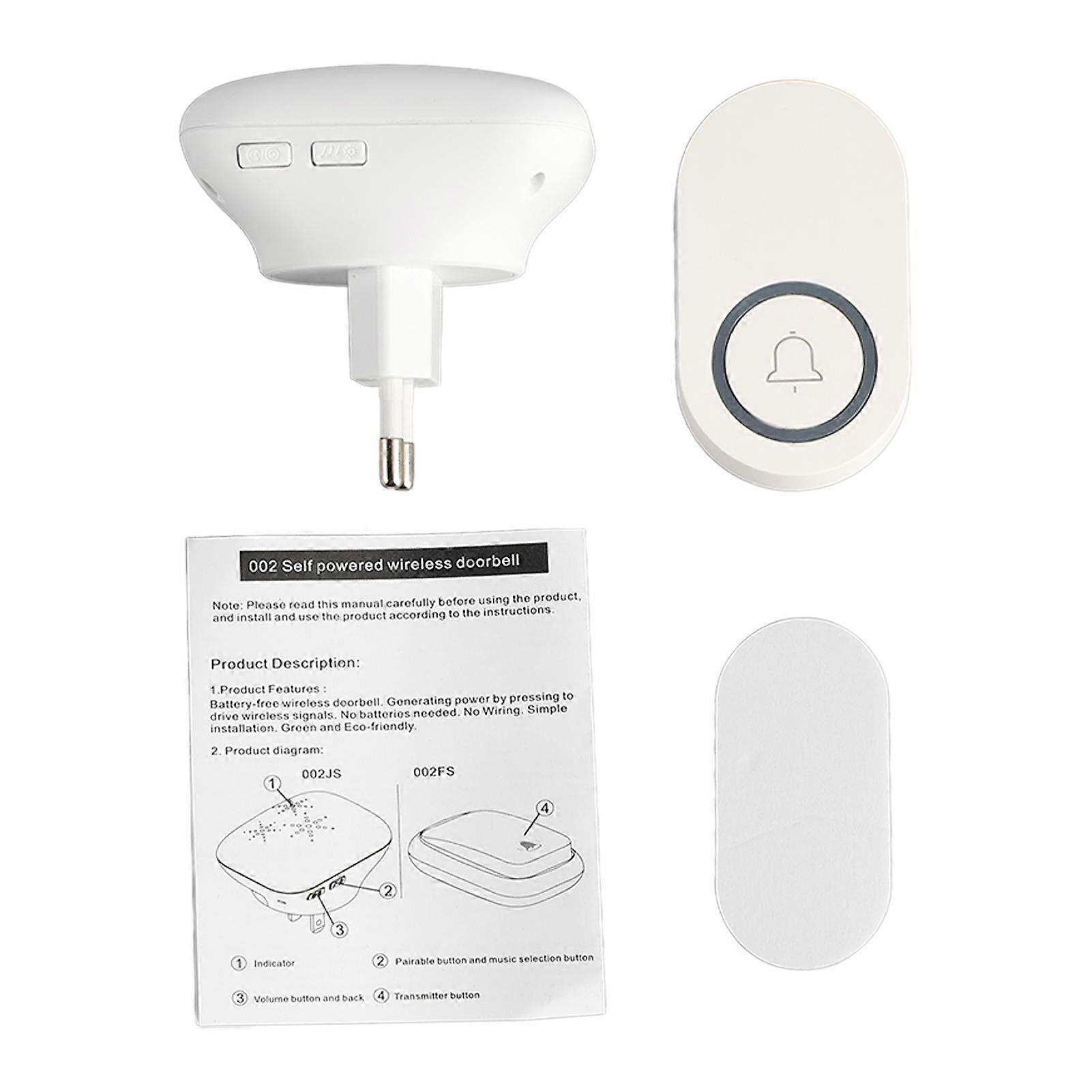 Wireless Doorbell Home Button Cell Wireless Doorbell Long Distance The Elderly Beeper