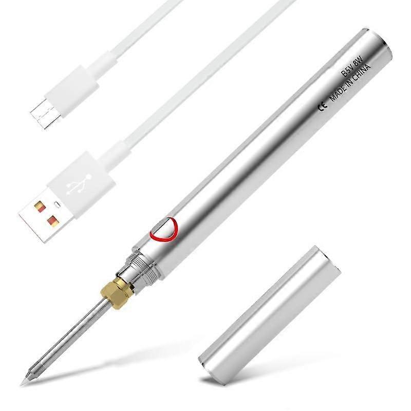 Soldering Iron Kit USB Soldering Iron with Tin Wires Soldering Iron Stand, Soldering Iron Tool Kit Suitable for Home Appliance Repair