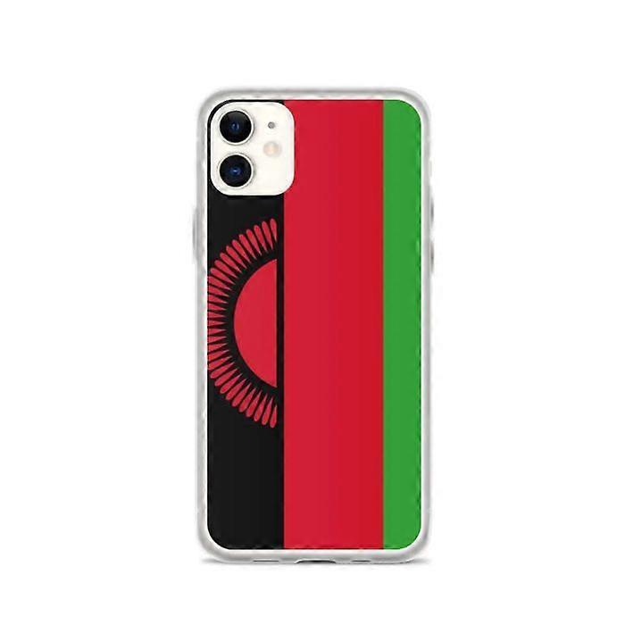 iPhone Case - PIXELFORMA - iPhone 11 - Malawi Flag - Soft Silicone - Lightweight Design