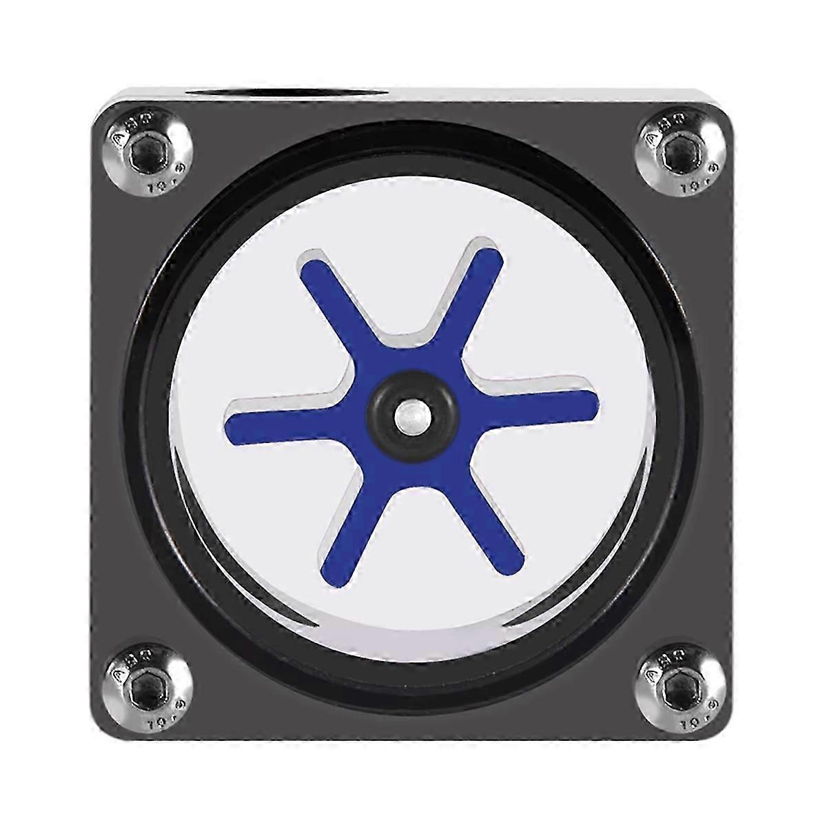 3Ways Water Cooling Flowmeter 6 Impeller Flow Meter Indicator