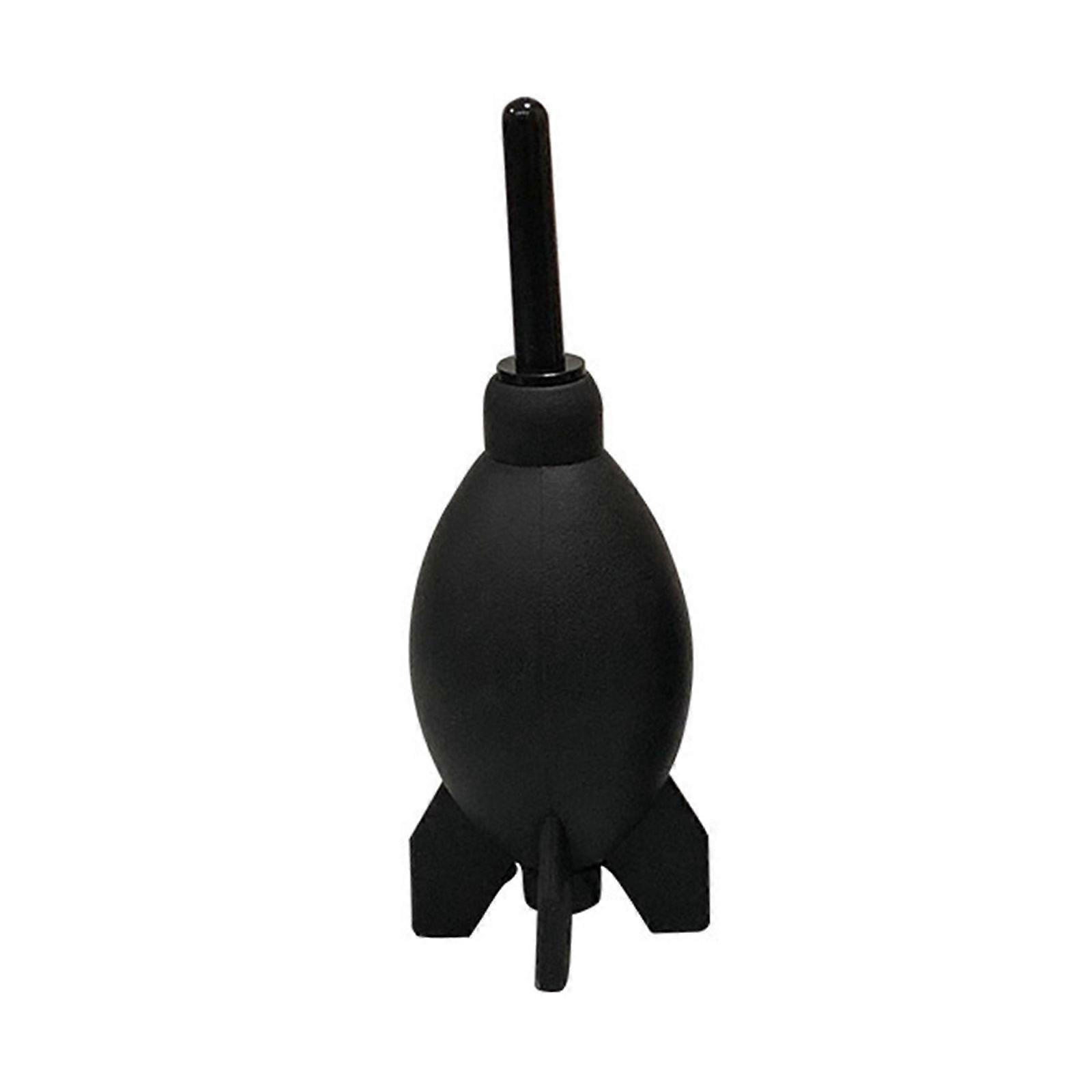 DSLR Camera Cleaning Kit Black Rubber Dust Blower with One Way Valves for Lens and Computer Care
