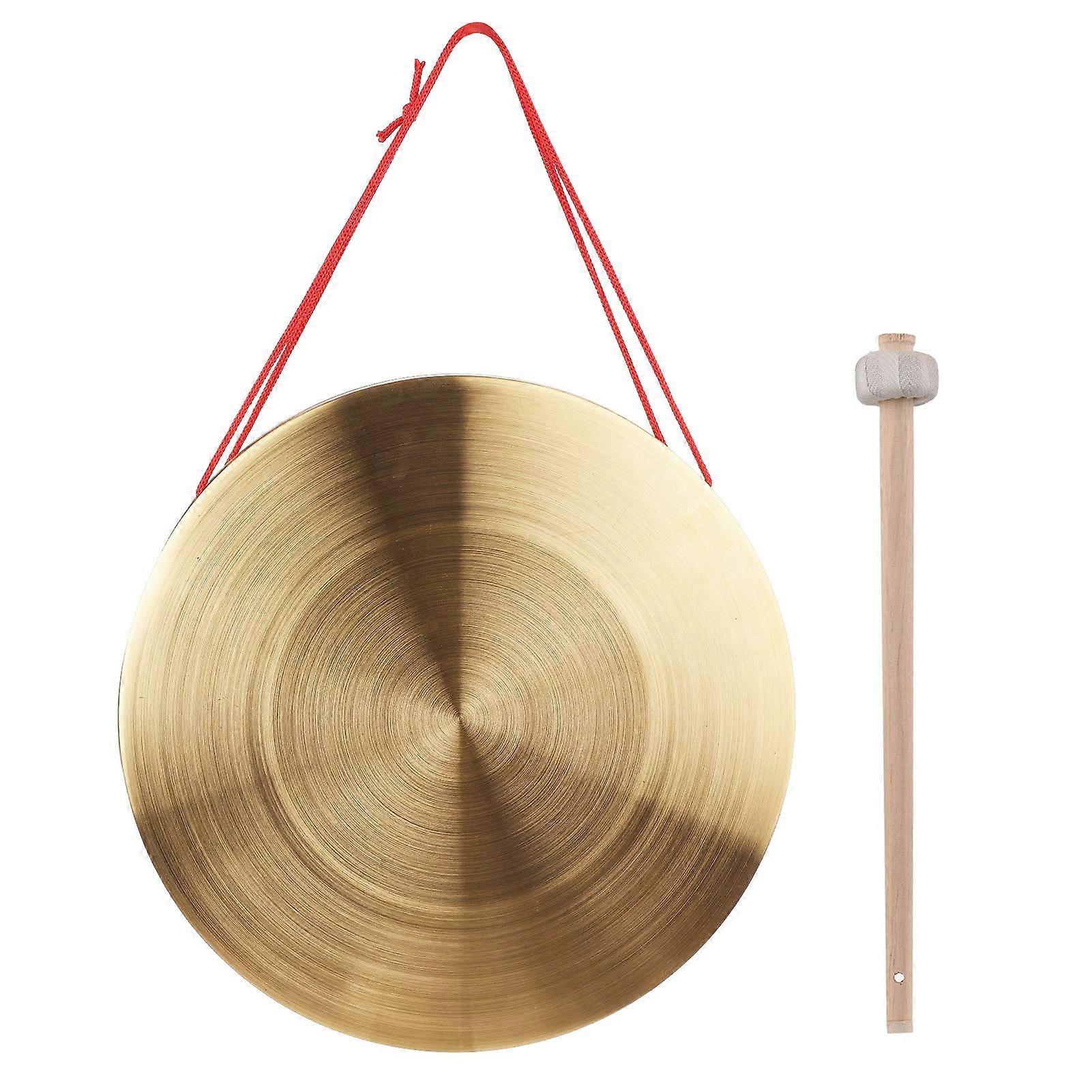 30cm Hand Gongs and Cymbals Suitable for churches, can be used in opera performances