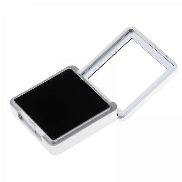4x stone Storage Box Display Case Sponge Inside Square Mini Box Jewelry Box for