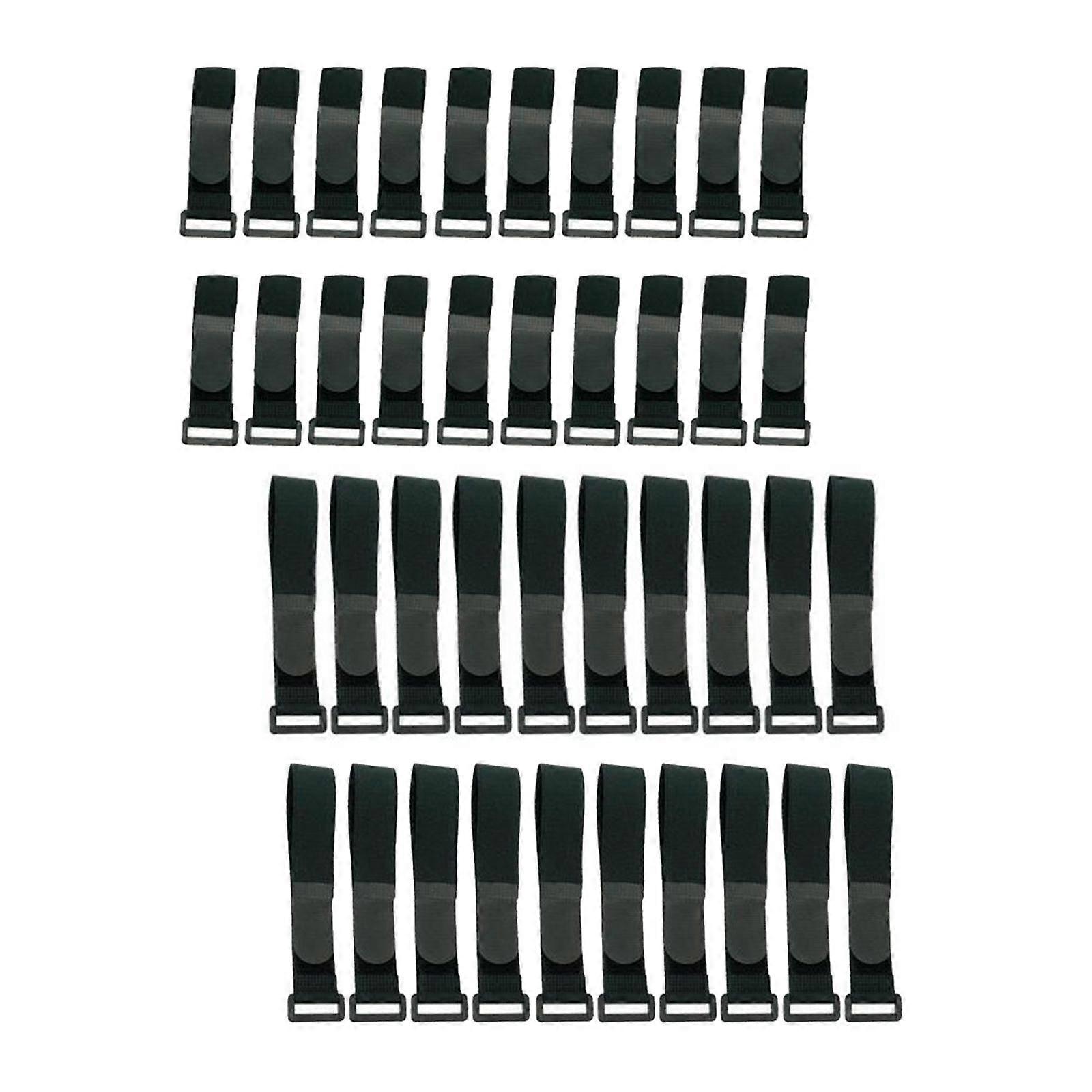 40pcs ισχυρή επαναχρησιμοποιήσιμη στερέωση ιμάντων Cinch