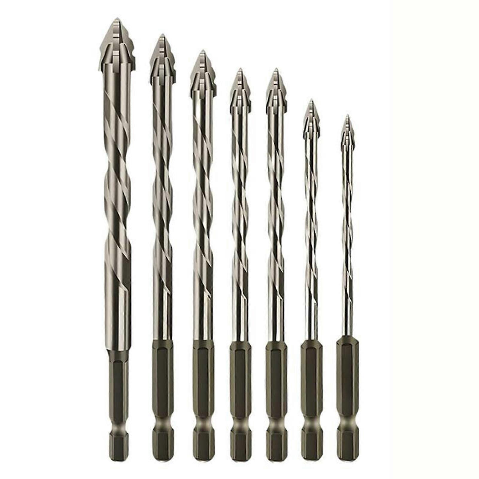 Eccentric Drill Bits for Metal Efficient High-Speed Dry Drilling Bits Set for Tile Concrete