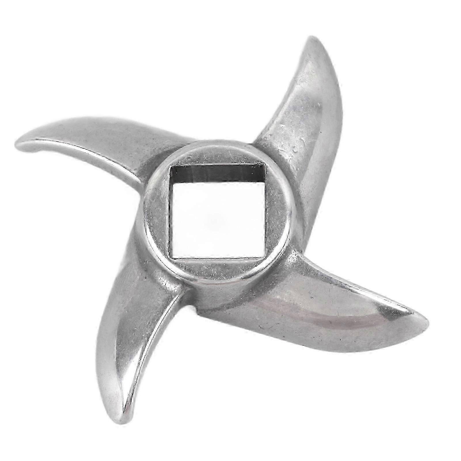 Stainless Steel Knife for Meat Grinder, High-Performance Square Hole Design Replacement Part