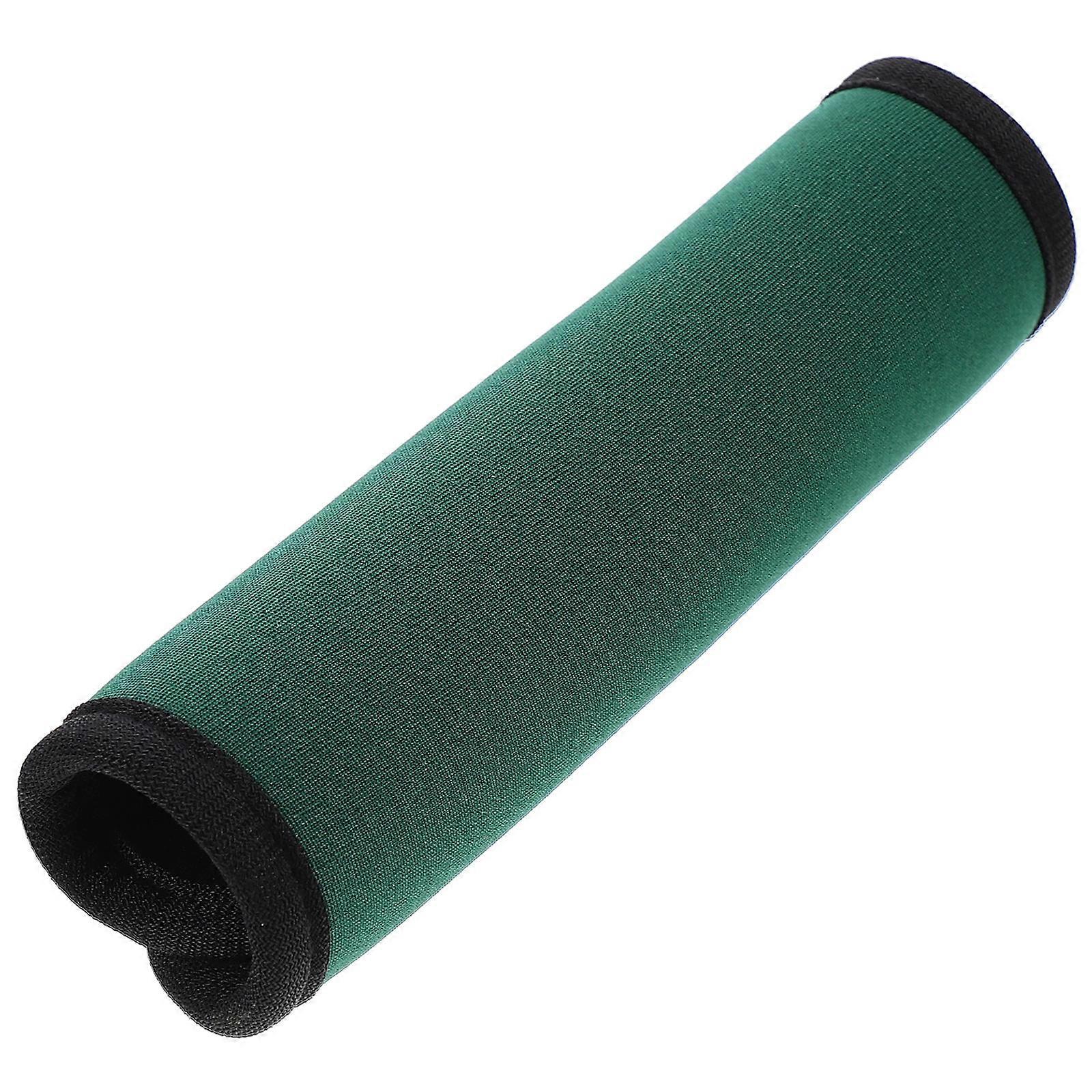 يلتف مقبض الأمتعة من النيوبرين لحماية الحقيبة أسود مريح ودائم 7 بوصة