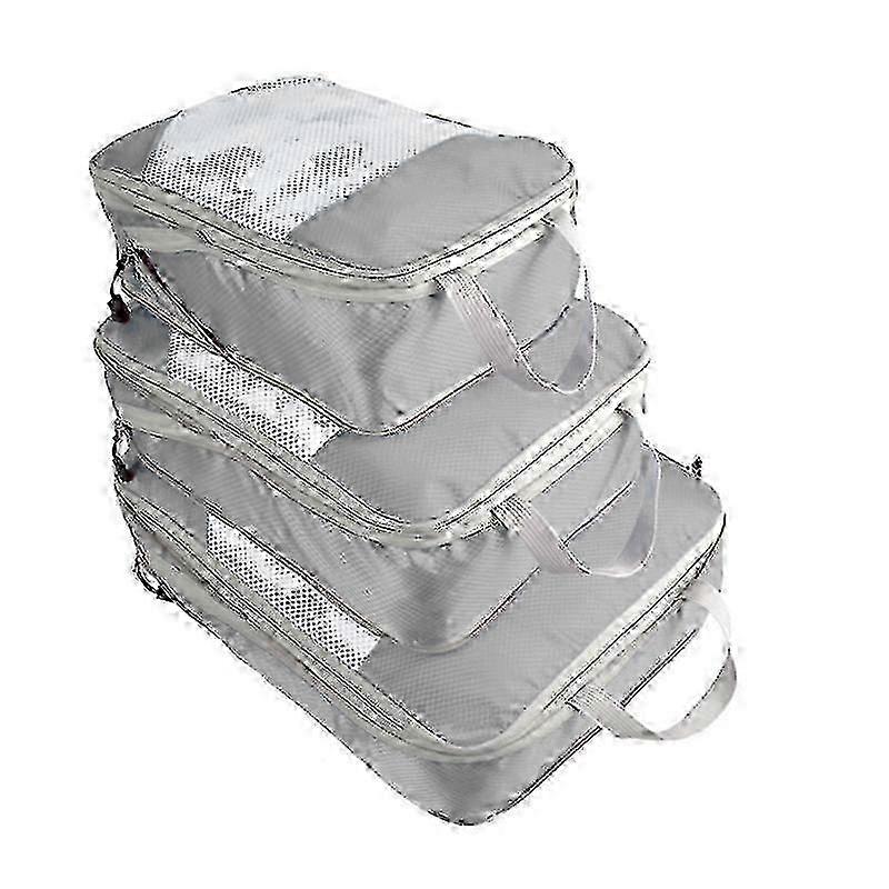 2025 Organization set for suitcases - pack cubes for suitcase gray