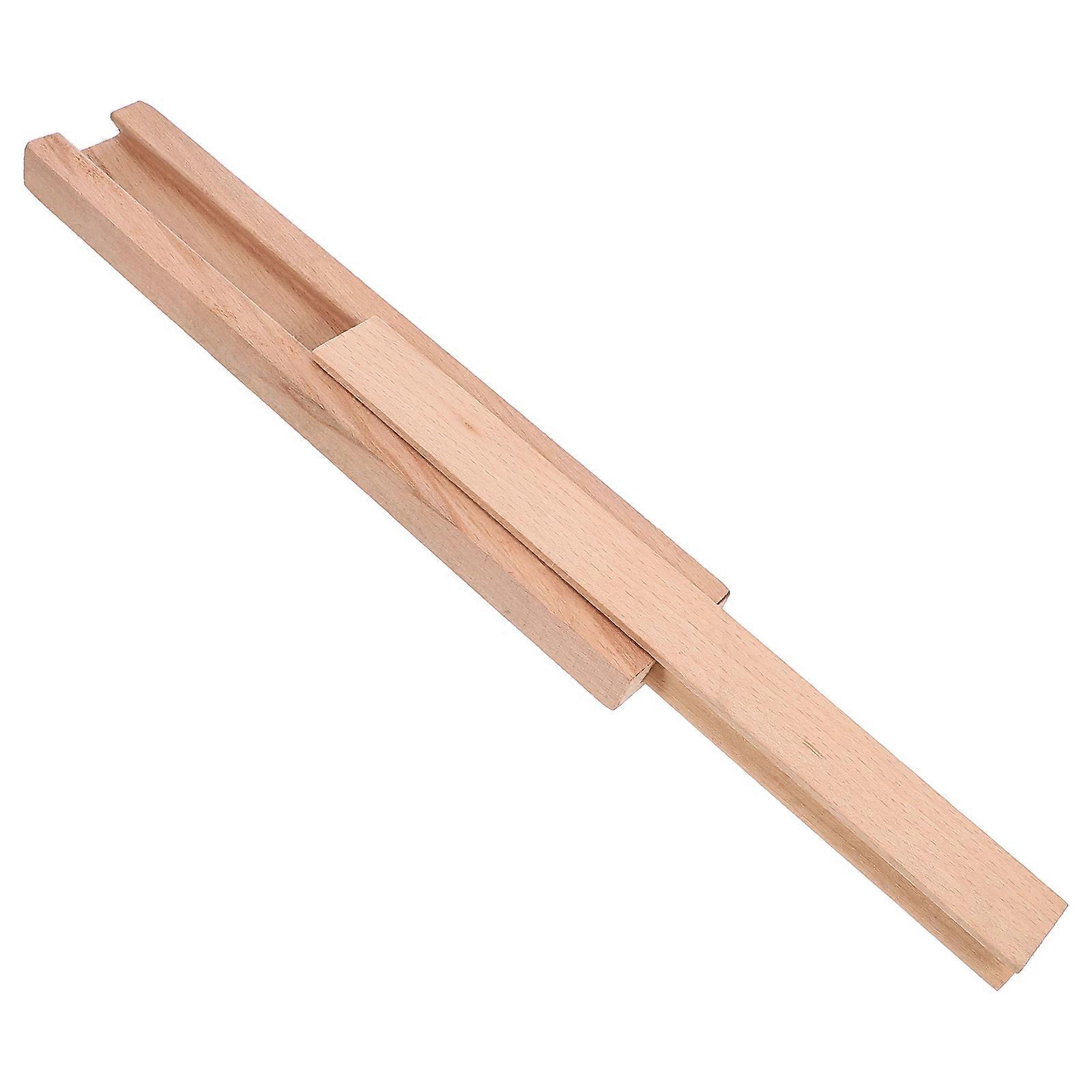Wooden Drawer Slides Center Guide Track for Traditional Elegant Dresser Replacement – Durable Craftsmanship, Quick Installation for Home Furniture