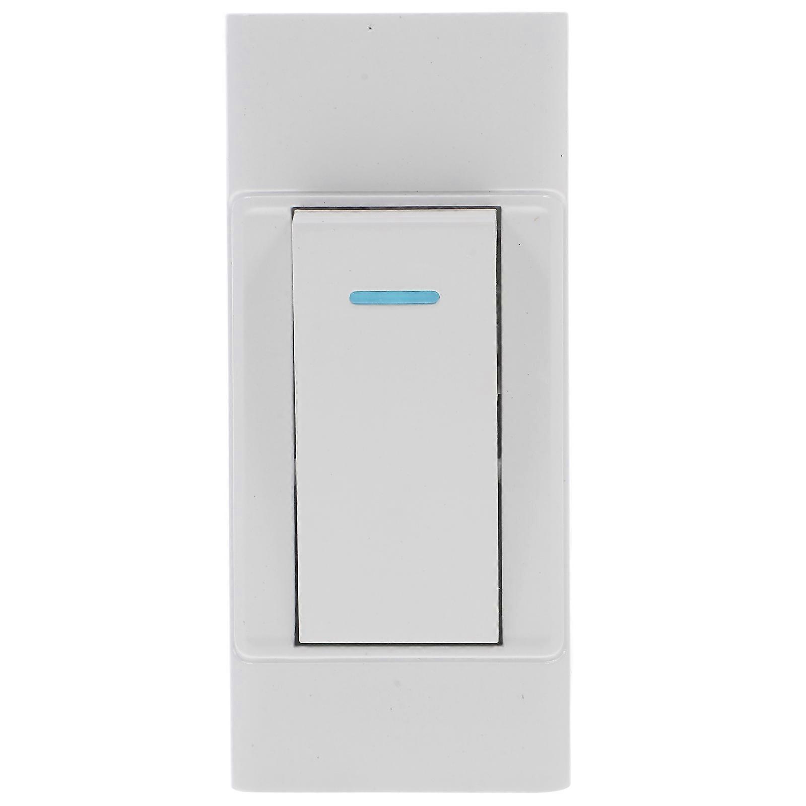 Smart Switch Led Push Button Square Shape For Nighttime Lighting Control Appliance 1Pack