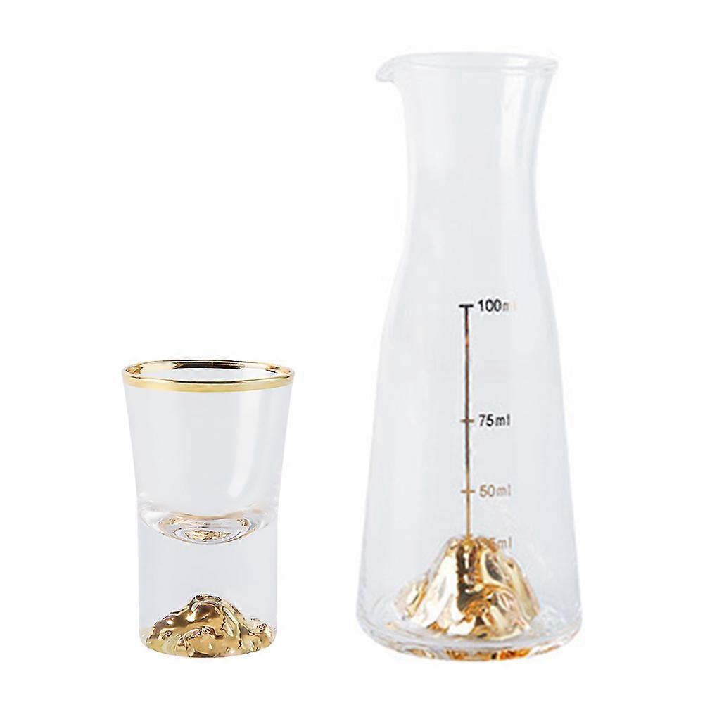 Beverage Serveware Glass Decanters Friends Gathering 6x3x3.7cm Home Use Decanting 1 Set