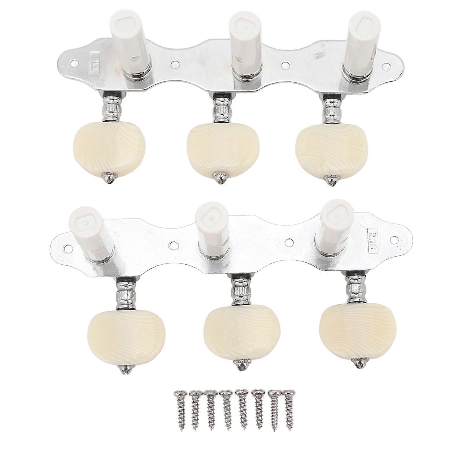 1 Set 3L3R Acoustic Guitar Tuning Machines Knobs Tuning Pegs for Practice