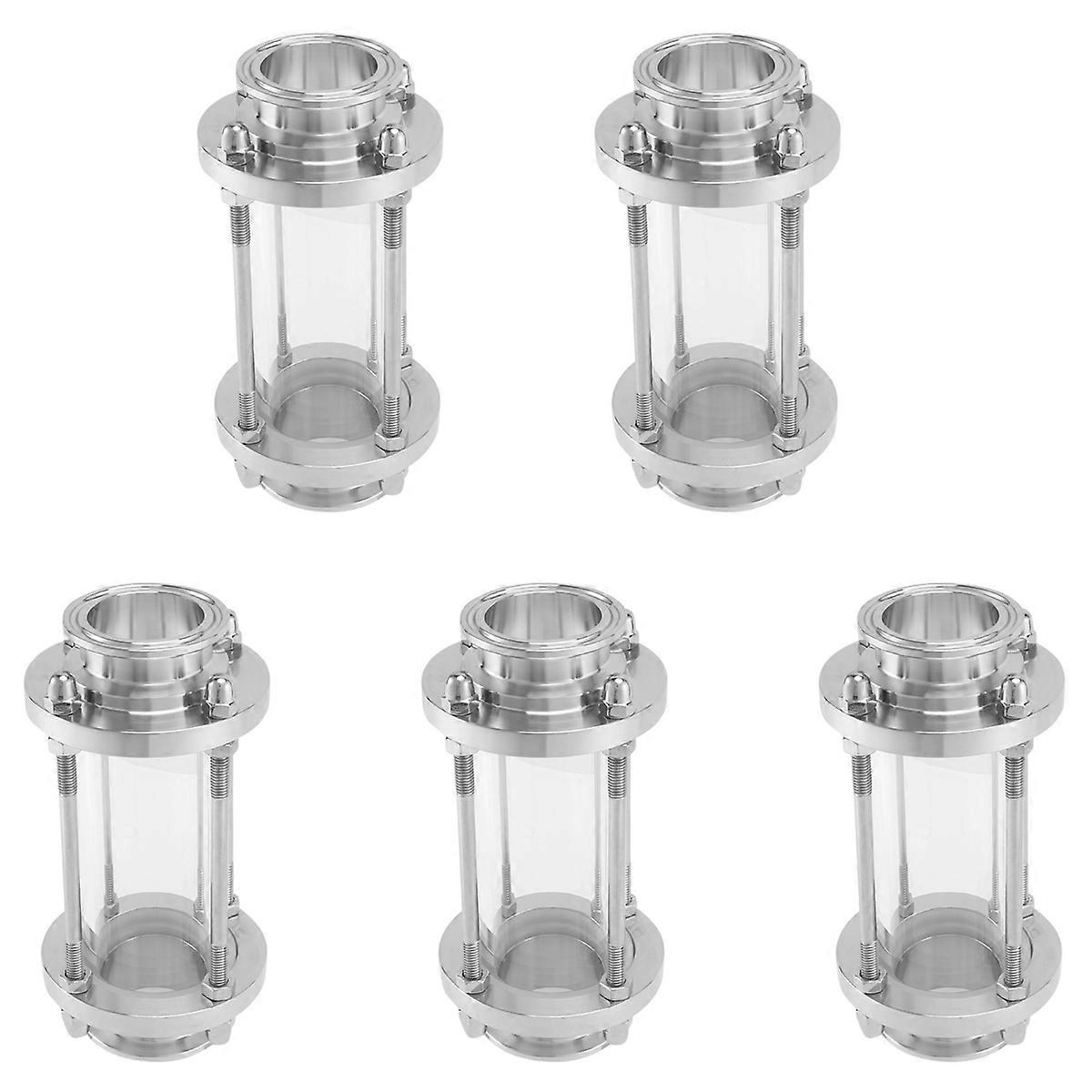In-Line Sight Glass SUS316 1.5 Inch Tri Clamp Type(Flow Pipe OD 38MM)