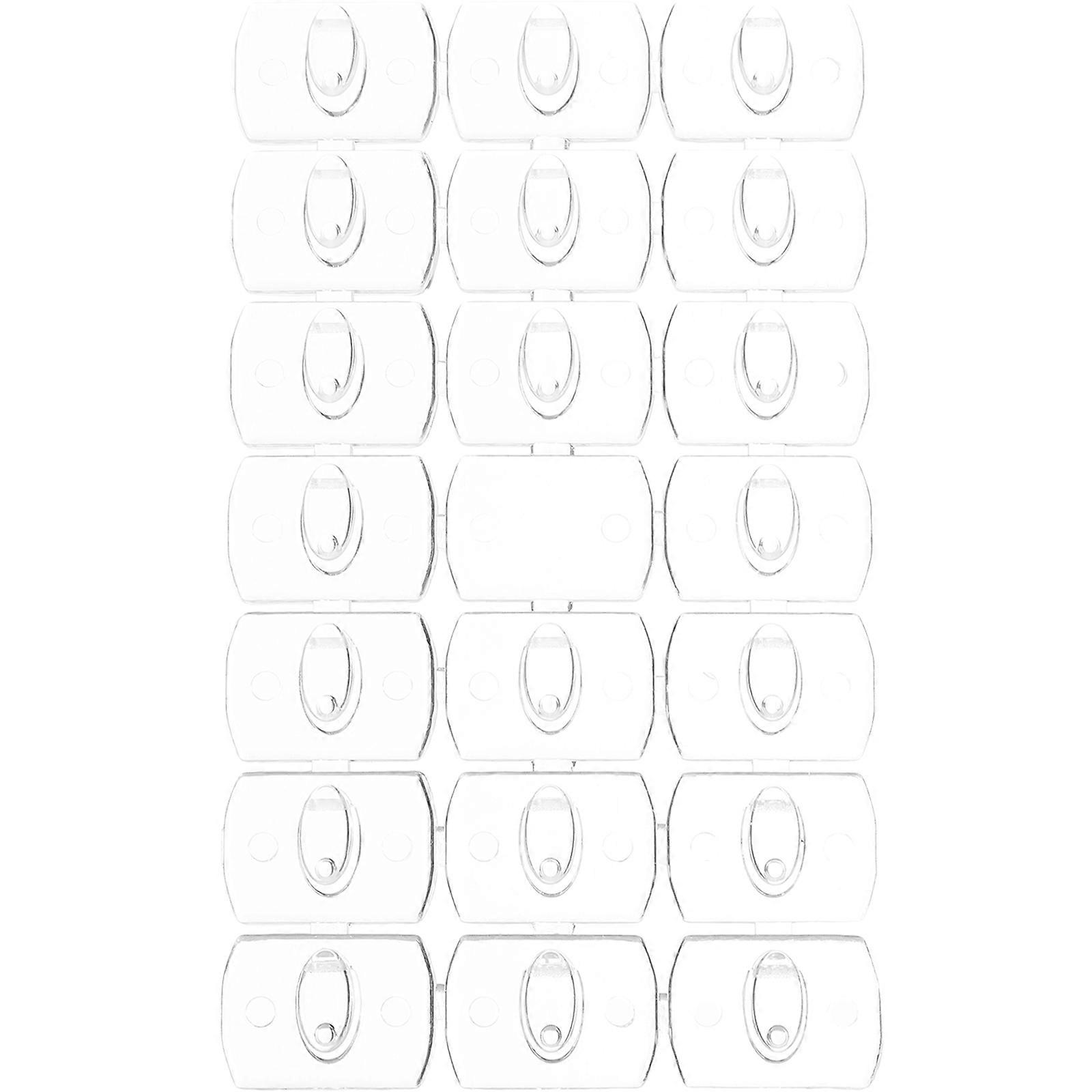 Light Hook Mini Adhesive Hooks for Small Accessories Stable Display Strong Adhesive 20Pcs
