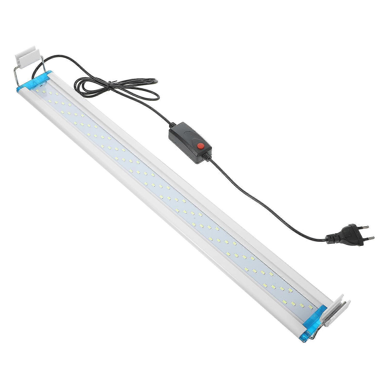 Akvaryum Kaynağı LED Işık Balık Tankı Beyaz Renk 22.8X2.8X0.4in 1Pcs