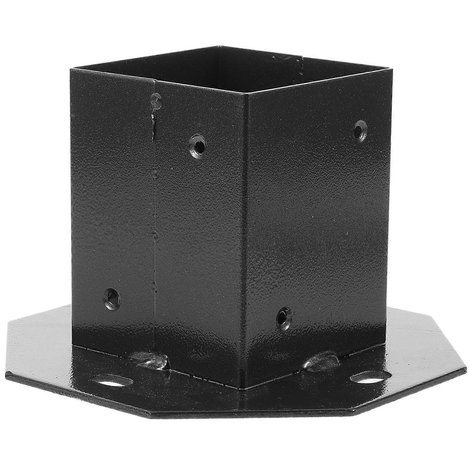 Deck Support Base Post Bracket Prevent Damage Sturdy Support Homeowners 1Pack