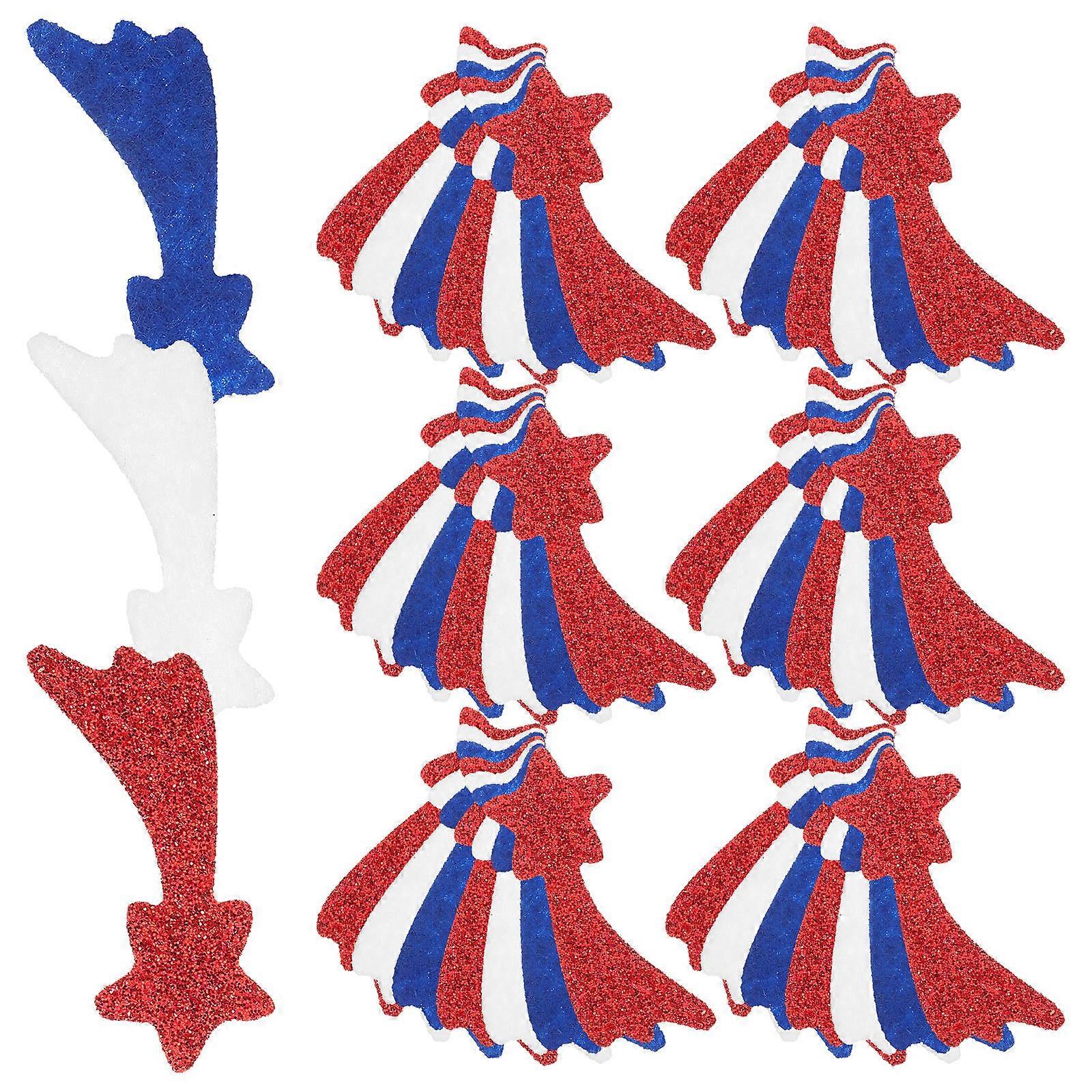 Glitter Star Confetti Independence Day Festival Table Confetti Assorted .00X1.50X0.10cm Balloon Stuffing 1Set