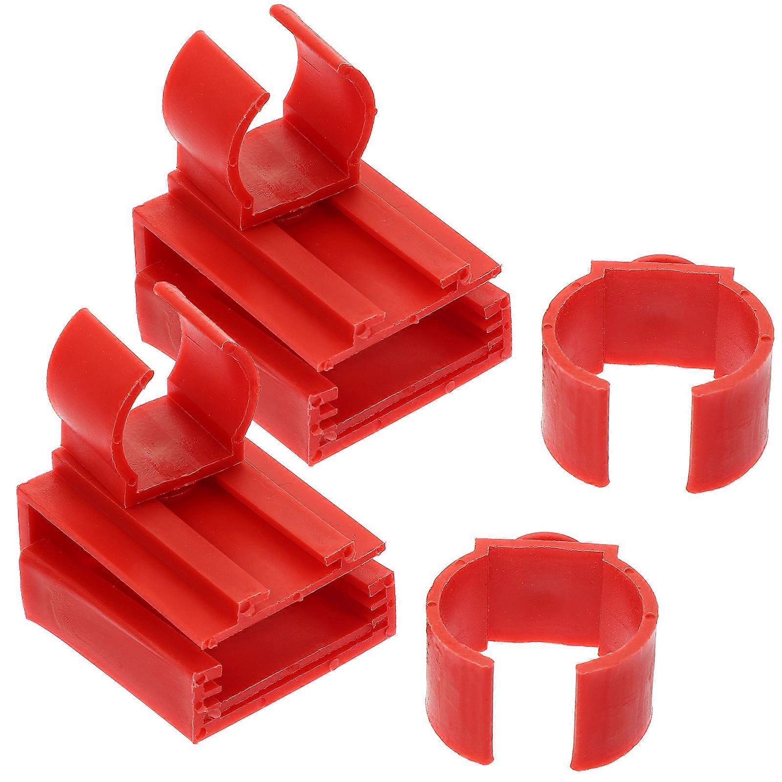 Tank Light Bracket Led Lamp Mounting Clips Aquarium 5X4.5X6.5CM 2Pcs