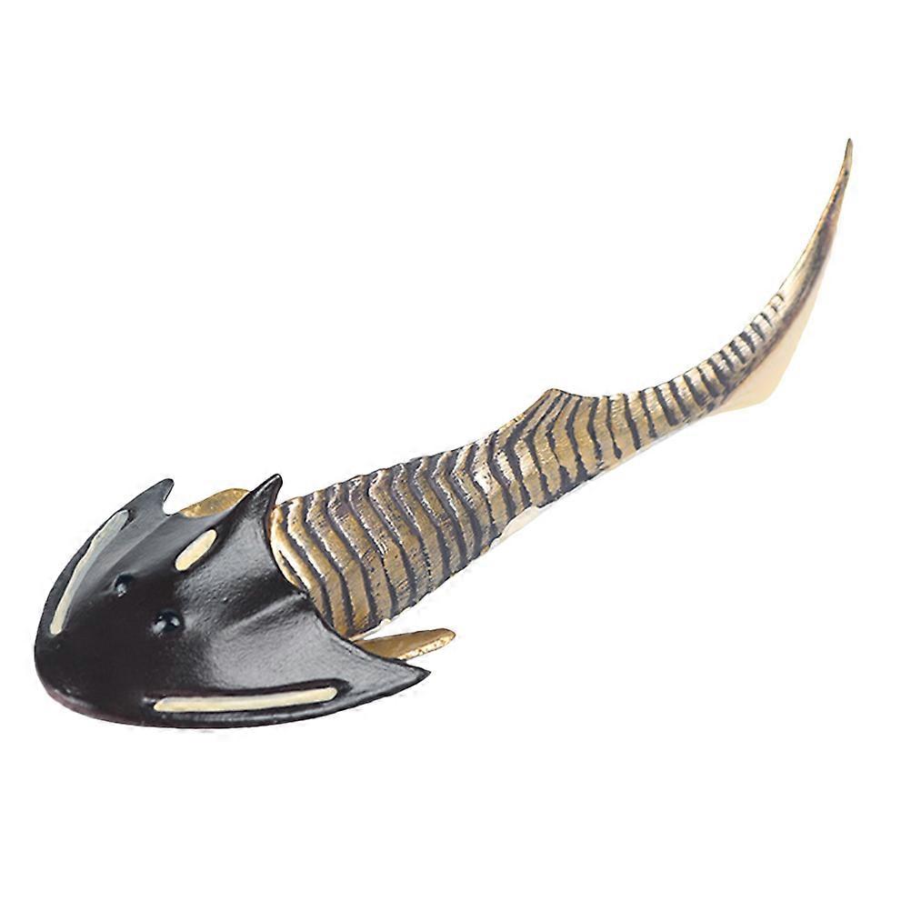 Fake Plastic Fish Imitation Model Decor Solid Marine Animal Toy For Children's Education Multi Color 3x4x12cm Cognitive Toy 1Set