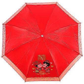 Wedding Bride Umbrella Chinese Style Parasol For Photography Stage Performance Prop 1Pcs