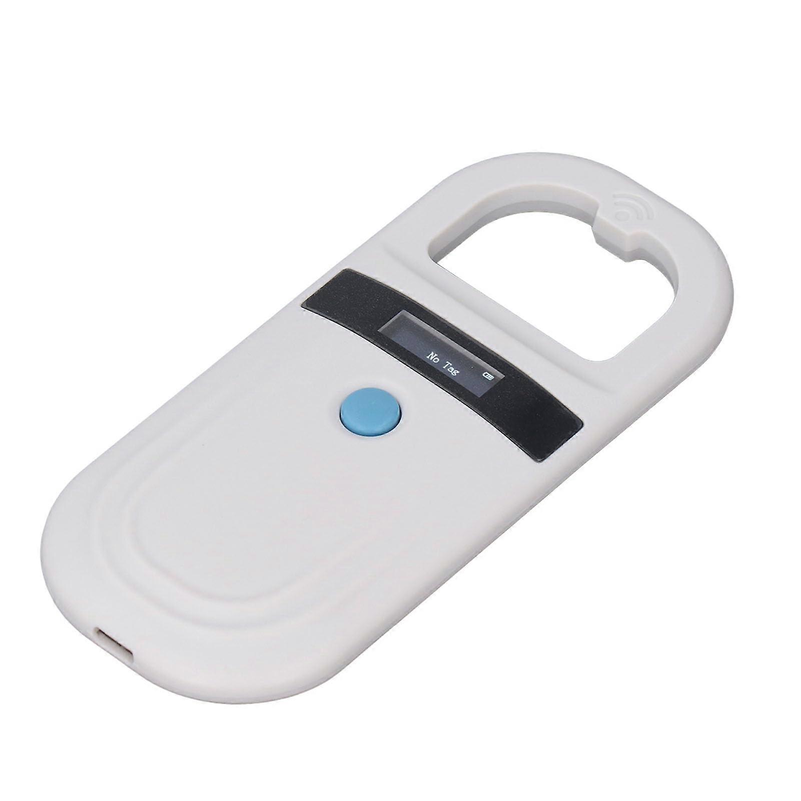 Pet Tag Reader Scanner, Pet Microchip Reader with Display, Portable USB Rechargeable, for Pet Management and Identification